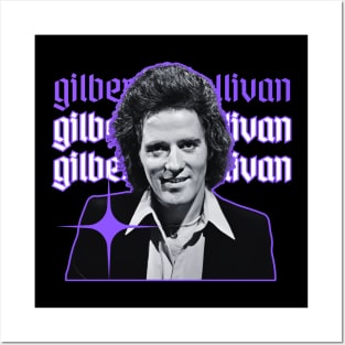 Gilbert o`sullivan x 70s retro style Posters and Art